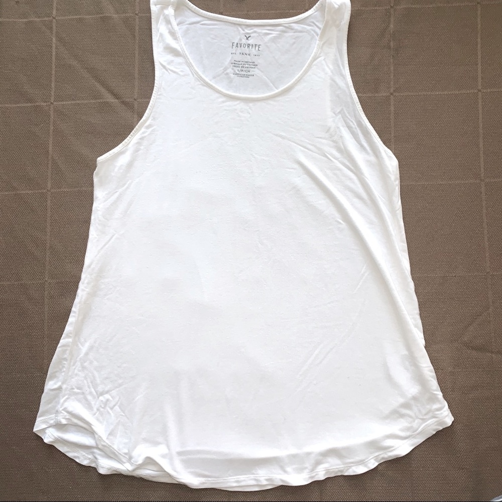 American Eagle White tank top